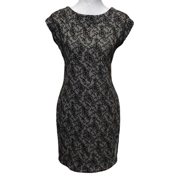 Zara Dresses & Skirts - Zara Lace Printed Sheath Dress